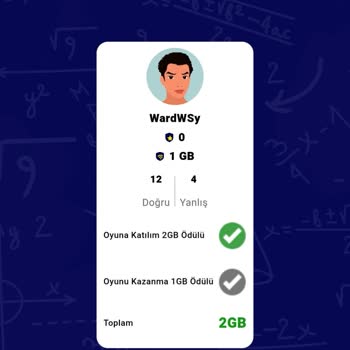 Oyun İçinde Kazandığım 1 GB Tarafıma Eklenmedi, 3 GB Talep Ediyorum