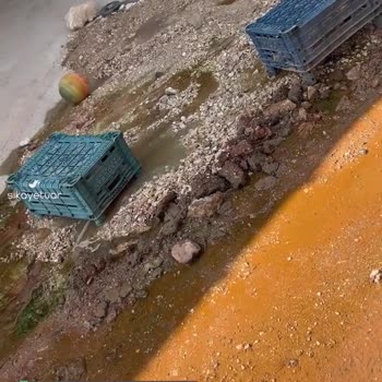 Antalya Büyükşehir Belediyesi Su Borusu Patlamış!