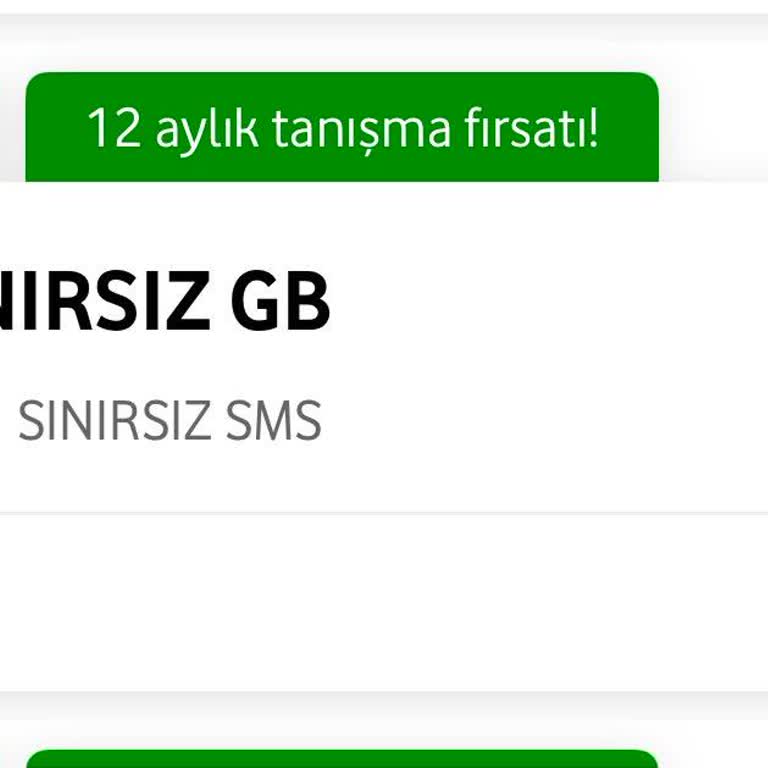 Vodafone’da Sınırsız Pakete Geçerken 550 TL Cayma Bedeli İstemiyorum