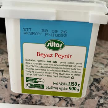 Tarihi Geçmemiş Beyaz Peynirin Hızlı Küflenmesi Ve Değişim Talebi