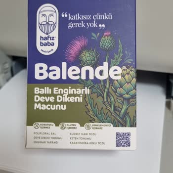 Balende Ballı Enginarlı Deve Dikeni Macunu'nda Şişen Şaseler Ve Tat Değişikliği