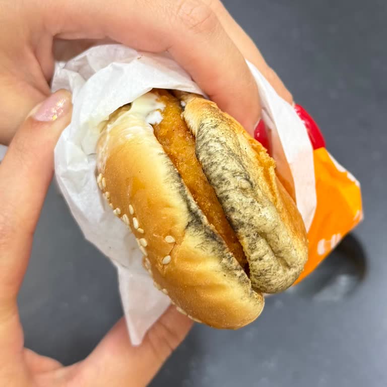 Küflü Hamburger Ekmeği Şikayeti
