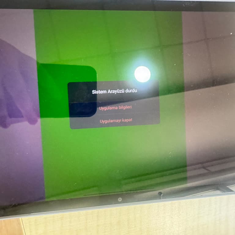 Lenovo Tablette Sürekli Hata Ve Kapanma, İade Talebi