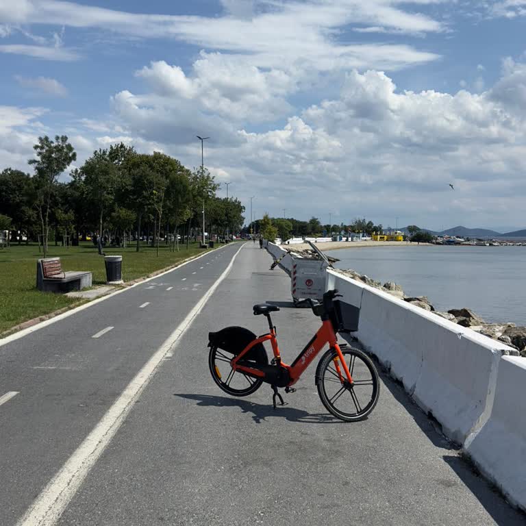 Caddebostan Sahilinde Yürüyüş Yolu Araç Parkı Kaldırılmalı