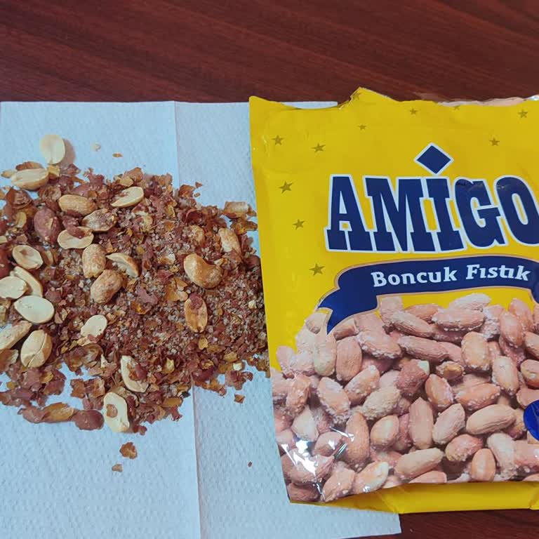 Şok Market Marmara Eğitim Köyü Şubesinde Amigo Boncuk Fıstık Kalitesiz Ve Bozulmuş