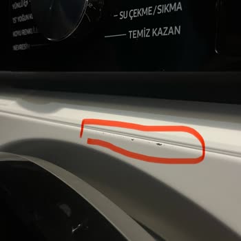 Samsung Servis Sonrası Çamaşır Makinesinde Çizikler ve Cevapsız Müşteri Hizmetleri