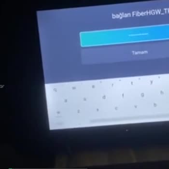 Dijitsu Televizyonu Bugün Sıfır Aldım İnternete Bağlanmıyor