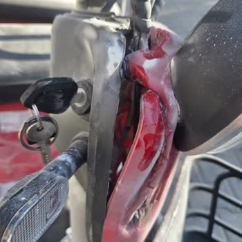 Yangın Çıkan Motor Ve Servis İhmali