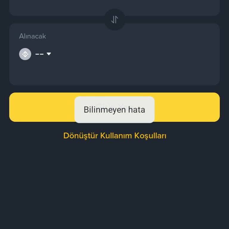Binance TR Mobil Uygulamasında Giriş Hatası Ve Canlı Destek Bağlantısı Kesintili