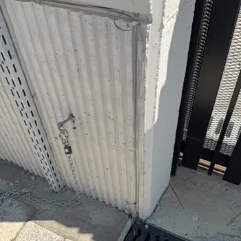 İzinsiz Fiber Kablosunun Villamın Duvarı Ve Gider Mazgalından Geçirilmesi