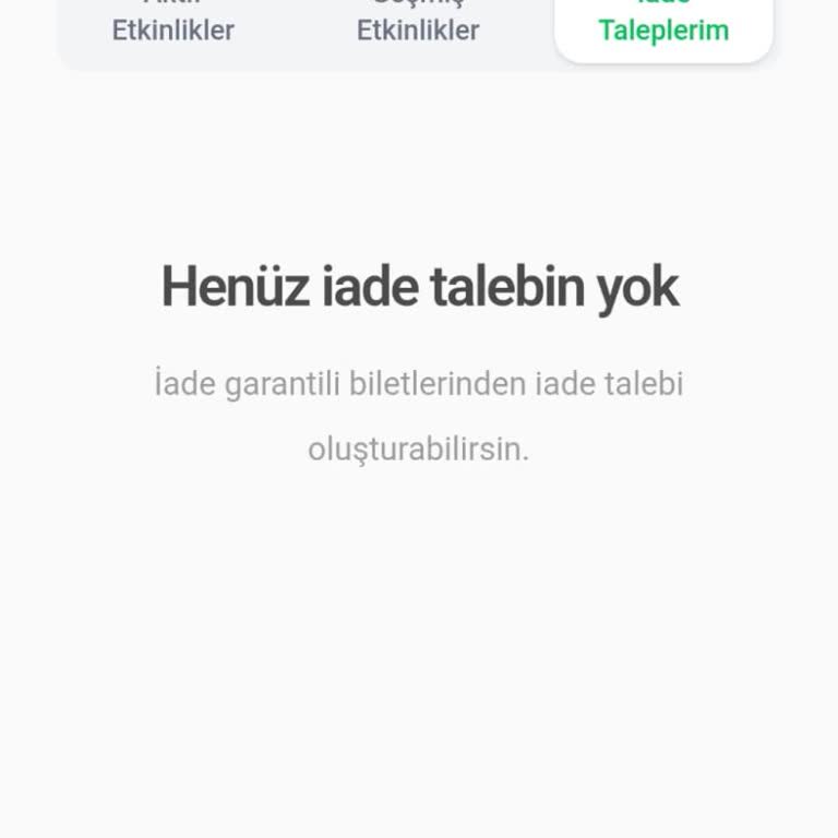 Bubilet’te İade Talebim Görünmüyor, 4.656 TL Geri Ödeme Bekliyor