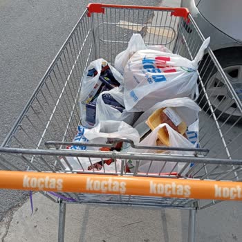 Büyük Alışveriş Arabalarının Yokluğu Ve Kasa Konveyör Bantının Çalışmaması