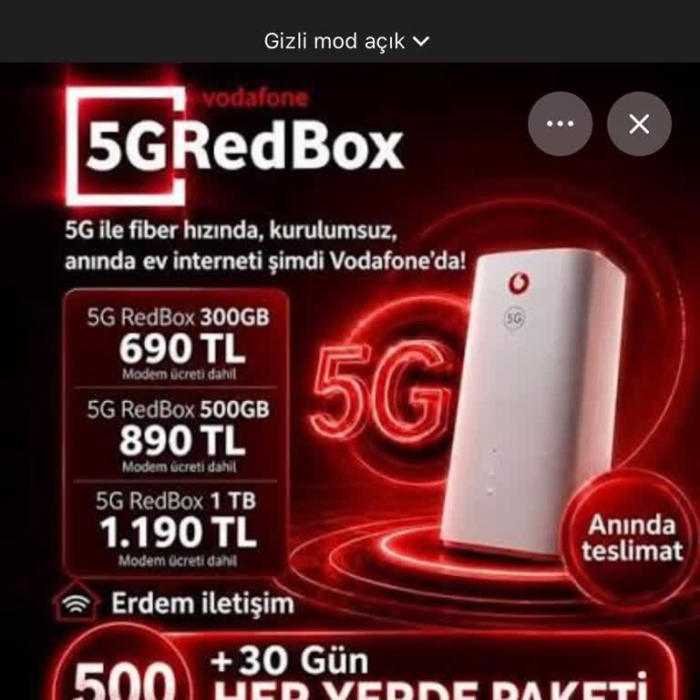 Yanıltıcı Redbox 5G Kampanyası Ve Aylık 237 TL Fazla Ücret
