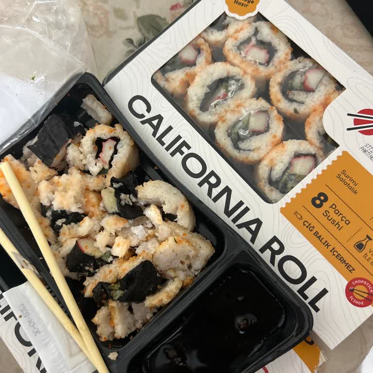 Trendyol'dan Bozulmuş Sushi Ürünleri Ve Açıklamasız İade Reddi