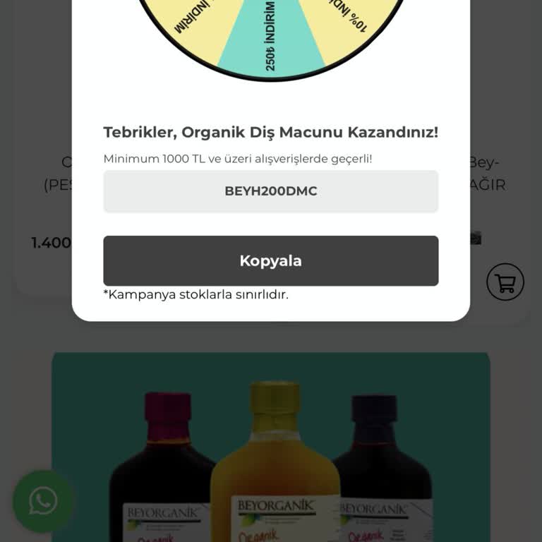 İndirim Çarkı Yanıltıcı Ve Gerçek İndirim Sunmuyor