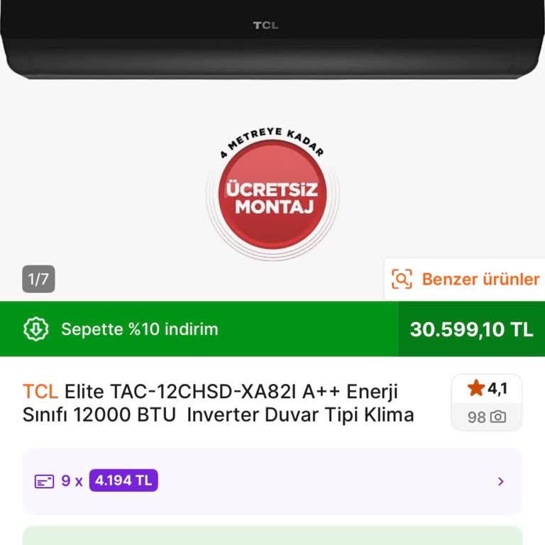 TCL Electronics TCL Ücretsiz Montaj Vaadi Kırıldı, 2000 TL Kaynak Ücreti Alındı Ve Yanıt Bekleniyor