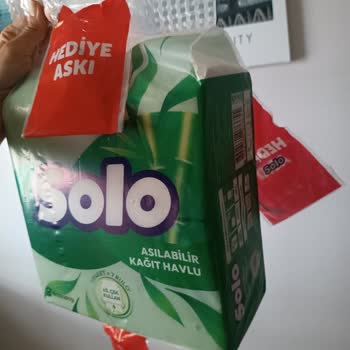 Solo Kağıt Havlu Paketi Hediye Askı Sayısındaki Hata