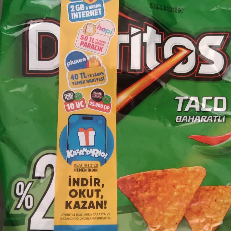 Migros Aliağa Şubesinde Bayat Doritos Cipsi