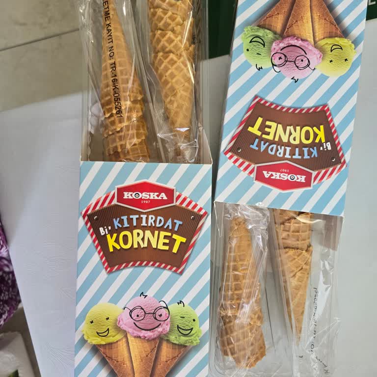 Migros’ta Satın Alınan Koska Cornet Ürünün Koku Ve Tat Bozukluğu