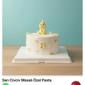 Sarı Civciv Masalı Özel Pasta Görseliyle Uyuşmayan Ürün Ve Cevapsız Müşteri Hizmetleri
