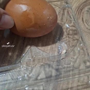 Getir Market'ten Aldığım Raya Organik Yumurtalarda Hijyen Sorunu