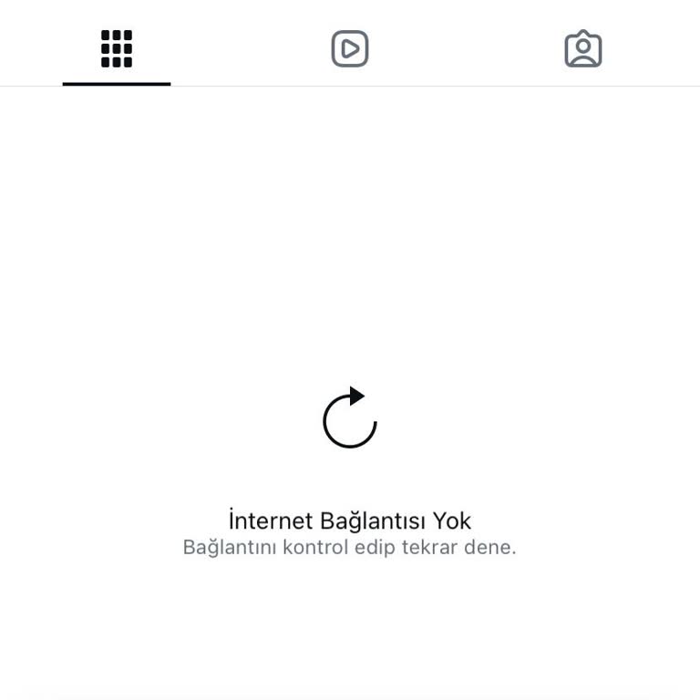 Instagram’da İnternet Bağlantısı Kesintisi