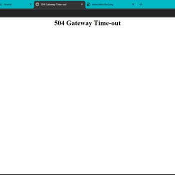 504 Hatası Yarışma Başvurusunu Engelliyor