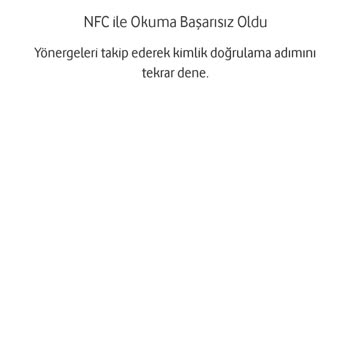 Vodafone Pay NFC Kimlik Doğrulama Sorunu Poco F8 Pro’da