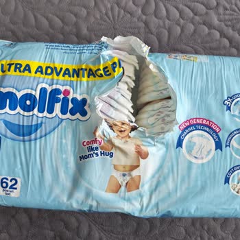 Molfix 62’li Bebek Bezinde Boyut Tutarsızlığı