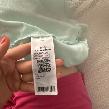 Yıkama Sonrası Bebek Kıyafetlerinde Ön Bölüm Lekeleri