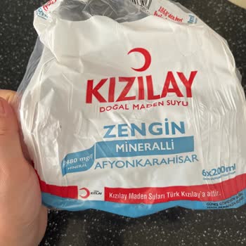 Kızılay Doğal Maden Suyunda Deterjan Kokusu Ve Tatı Nedeniyle Karın Ağrısı Ve Ücret İadesi Talebi