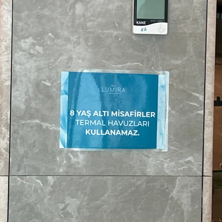 Sinpaş Kızılbük Thermal Resort Havuz Kullanım Sorunu