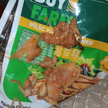 Doy Farm Döner Ürünün İçinde Kıl Ve Çiğ Tavuk Etleri Hijyen Ve Gıda Güvenliği İhlali