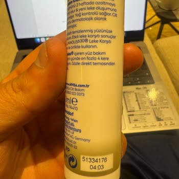 Nivea Luminous630 Ürünü Nedeniyle Göz Kapanması Ve Şiddetli Alerjik Reaksiyon
