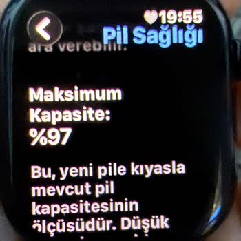 Apple Watch Pil Sorunu Kapalıyken %50 Azalma Ve Garanti Kapsamında Çözüm Talebi