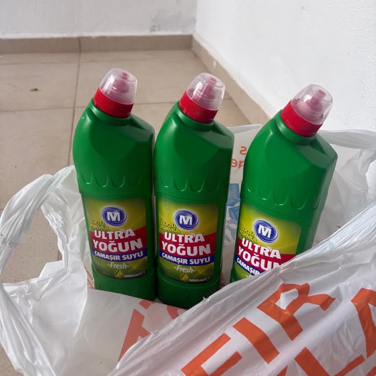 Yanlış Ürün Teslimi: Domestos Çamaşır Suyu Yerine Migros Marka Çamaşır Suyu Gönderildi