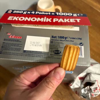 Eti Cici Bebe Bisküvileri Sert Ve Koyu Renkli Çıktı Kalite Kontrol Talebi