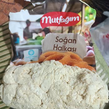 BİM'den Alınan Dondurulmuş Soğan Halkası Hamur Kıvamında Çıktı