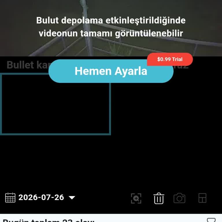 Tam Video Görüntüsü İçin Ücretli Bulut Depolama Zorunluluğu Kısıtlaması
