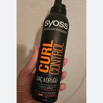 Syoss Curl Control Yeni Formül Saçta Sertlik Ve Yapışkanlık Yarattı