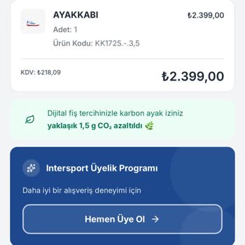 Intersport Adidas Çocuk Kramponunda 4 Gün İçinde Aşırı Deformasyon ve Kullanıcı Hatası Denmesi