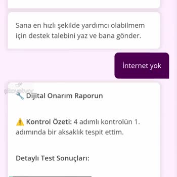 TurkNet Arıza Kaydı Algılamıyor