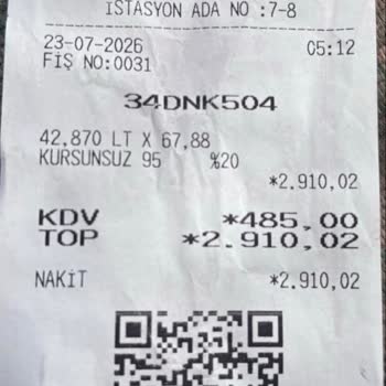 Petrol Ofisi Düzce İstasyonunda 42 Litre Kapasiteli Depoya 48 Litre Yakıt Doldurulması