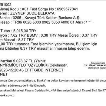 Sahte Param Güvende Sayfası İle 5.015 TL Kayıp