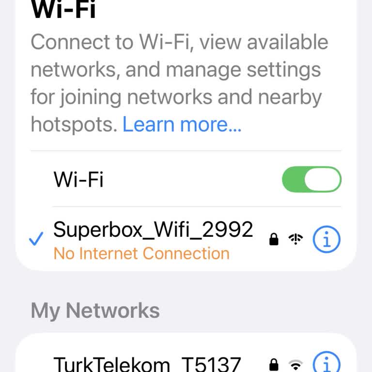 Superonline “İnternet Bağlantısı Yok” Uyarısı Görünüyor