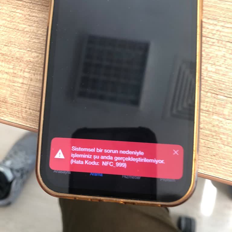 Turkcell Hattı Taşıma İşleminde Sürekli NFC Hatası