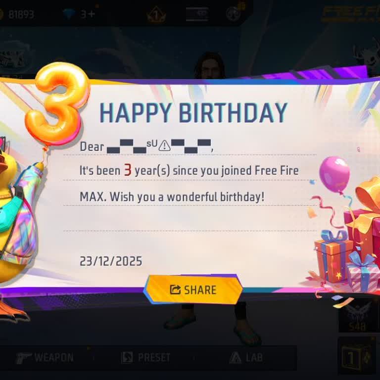 Free Fire Max, Lost Access To Linked Gmail Account, Request Acount Recovery