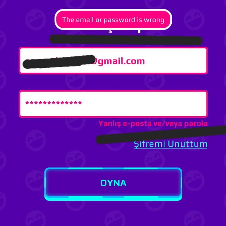 PK XD Hesabım Yetkisiz Şifre Değişikliği Sonrası Erişilemiyor
