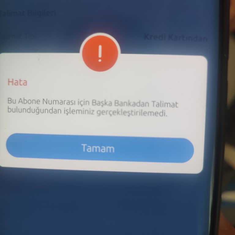 Papara Üzerinden Vodafone Otomatik Ödeme Talimatının İptali İçin Çözüm Talebi