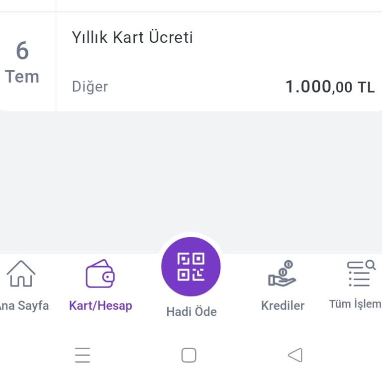 Tom Bank Kartı Ücretinin Yanıltıcı Bilgiyle 1.000 TL Kesintisi Ve İade Talebi